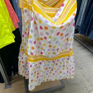 Colorful Polka Dot Dress